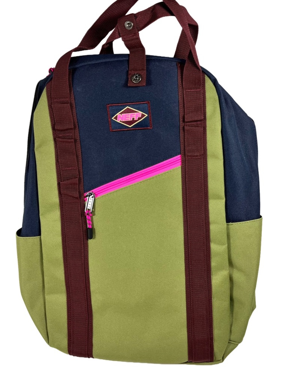 Neff Pioneer 2.0 Backpack Olive green blue pink travel work school